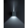 Helestra SIRI 44 Muurlamp LED Zwart, 2-lichts