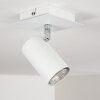 Zuoz Plafondlamp Wit, 1-licht