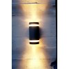 Lutec Focus Buiten muurverlichting Antraciet, 2-lichts