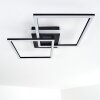 Lithgow Plafondlamp LED Zwart, 1-licht