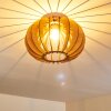 Valkom Plafondlamp Hout licht, 1-licht