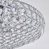 Klamila Plafondlamp Chroom, 3-lichts