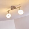 Donot Plafondlamp LED Nikkel mat, 2-lichts