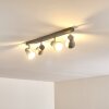 Osco Plafondlamp LED Grijs, 4-lichts