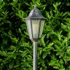 Lignac Buiten staande lamp Zwart, Zilver, 1-licht