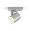 Philips Hue Ambiance White & Color Argenta Wandspot / plafondspot extensie Zilver, 1-licht, Kleurwisselaar