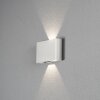 Konstsmide Chieri Buiten muurverlichting LED Wit, 2-lichts