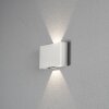 Konstsmide Chieri Buiten muurverlichting LED Wit, 2-lichts