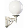 Albert 609 Buiten muurverlichting Goud, Wit, 1-licht