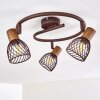 Arjen Plafondlamp Roest, 3-lichts
