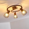 Arjen Plafondlamp Roest, 3-lichts