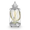 Eglo VINTAGE Tafellamp Donkerbruin, Zilver, 1-licht