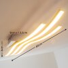 Cartago Plafondlamp LED Chroom, 3-lichts
