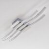 Cartago Plafondlamp LED Chroom, 3-lichts