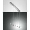 Fabas Luce Delta Hanglamp LED Aluminium, 5-lichts