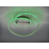 Reality Rubin Plafondlamp LED Aluminium, 1-licht, Afstandsbediening, Kleurwisselaar