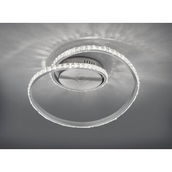 Reality Rubin Plafondlamp LED Aluminium, 1-licht, Afstandsbediening, Kleurwisselaar
