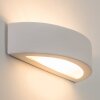 Montefalco Muurlamp Wit, 1-licht