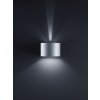 Helestra SIRI 44 Muurlamp LED Zilver, 2-lichts