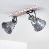Berkeley Plafondlamp Goud, Wit, 2-lichts