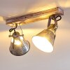 Berkeley Plafondlamp Goud, Wit, 2-lichts