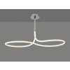 Mantra NUR LINE Plafondlamp LED Chroom, Wit, 1-licht