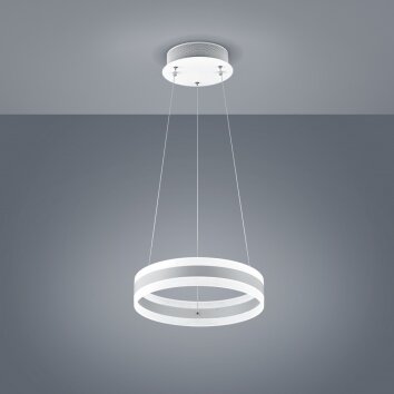 Helestra Liv Hanglamp LED Grijs, Wit, 2-lichts