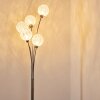 Bernado Staande lamp Nikkel mat, 5-lichts