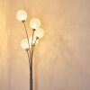Bernado Staande lamp Nikkel mat, 5-lichts