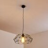 Badalucco Hanglamp Zwart, 1-licht