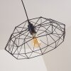 Badalucco Hanglamp Zwart, 1-licht