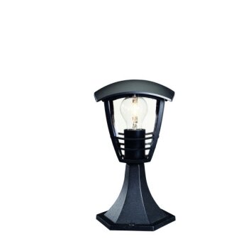 Philips myGarden CREEK Sokkellamp Zwart, 1-licht