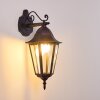 Hongkong Buiten muurverlichting Zwart, 1-licht