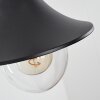 Elgin Buiten muurverlichting Zwart, 1-licht