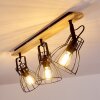Forshaga Plafondlamp Bruin, 3-lichts