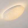 Quebec Plafondlamp LED Wit, 1-licht, Afstandsbediening, Kleurwisselaar