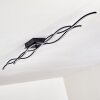 Flow Plafondlamp LED Zwart, 3-lichts