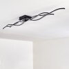 Flow Plafondlamp LED Zwart, 3-lichts