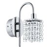 Eglo ALMONTE Muurlamp Chroom, Kristaloptiek, 1-licht