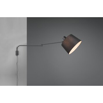 Trio Baldo Muurlamp LED Zwart, 1-licht