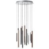 Brilliant Living Cembalo Hanglamp LED Bruin, 16-lichts