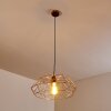 Badalucco Hanglamp Koperkleurig, 1-licht