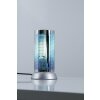 Reality CITY Tafellamp Blauw, Chroom, 1-licht
