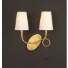 Mantra Paola Muurlamp Goud, 2-lichts