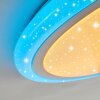 Lowell Plafondlamp LED Wit, 2-lichts, Afstandsbediening, Kleurwisselaar