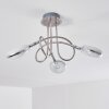 Donot Plafondlamp LED Nikkel mat, 3-lichts