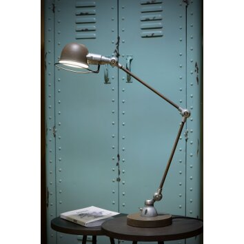 Lucide HONORE Bureaulamp Grijs, 1-licht