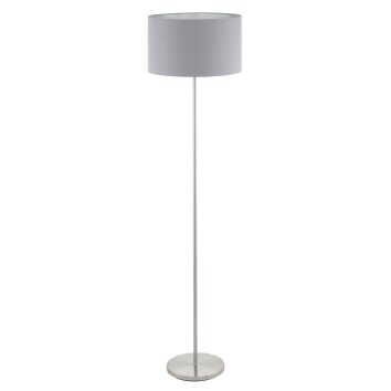 Eglo MASERLO Staande lamp Nikkel mat, 1-licht