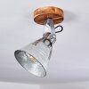 Berkeley Plafondlamp Donkerbruin, Gegalvaniseerd, 1-licht