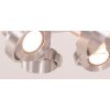 Steinhauer Quatro Plafond spot LED roestvrij staal, 4-lichts